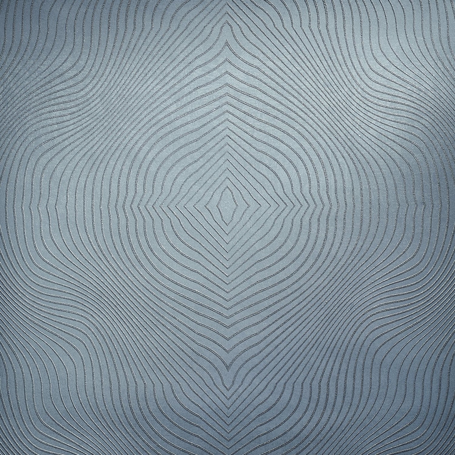 Flow Windy blue wallpaper in blue color - pattern number GH30031-23 - by Galerie in the Slow Living collection
