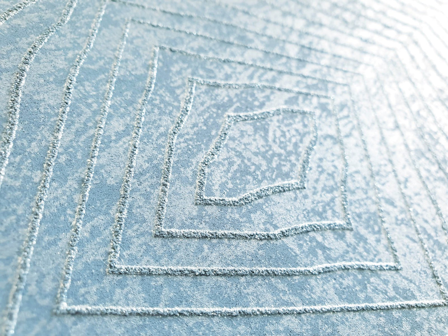 Flow Windy blue wallpaper in blue color - pattern number GH30031-23 - by Galerie in the Slow Living collection
