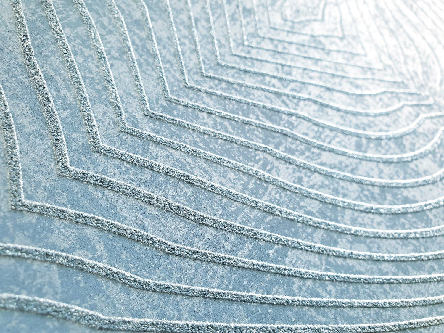 Flow Windy blue wallpaper in blue color - pattern number GH30031-23 - by Galerie in the Slow Living collection