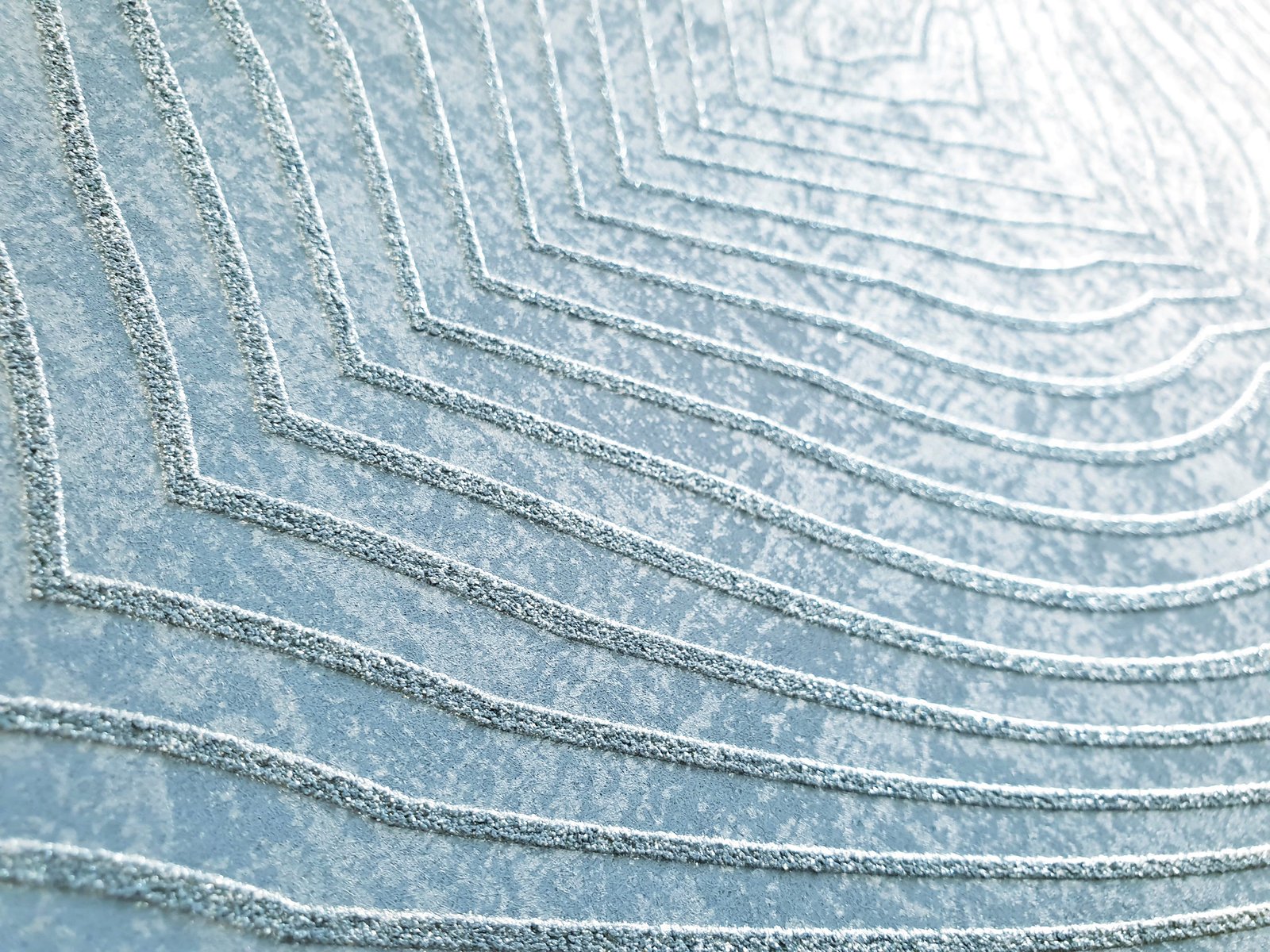 Flow Windy blue wallpaper in blue color - pattern number GH30031-23 - by Galerie in the Slow Living collection