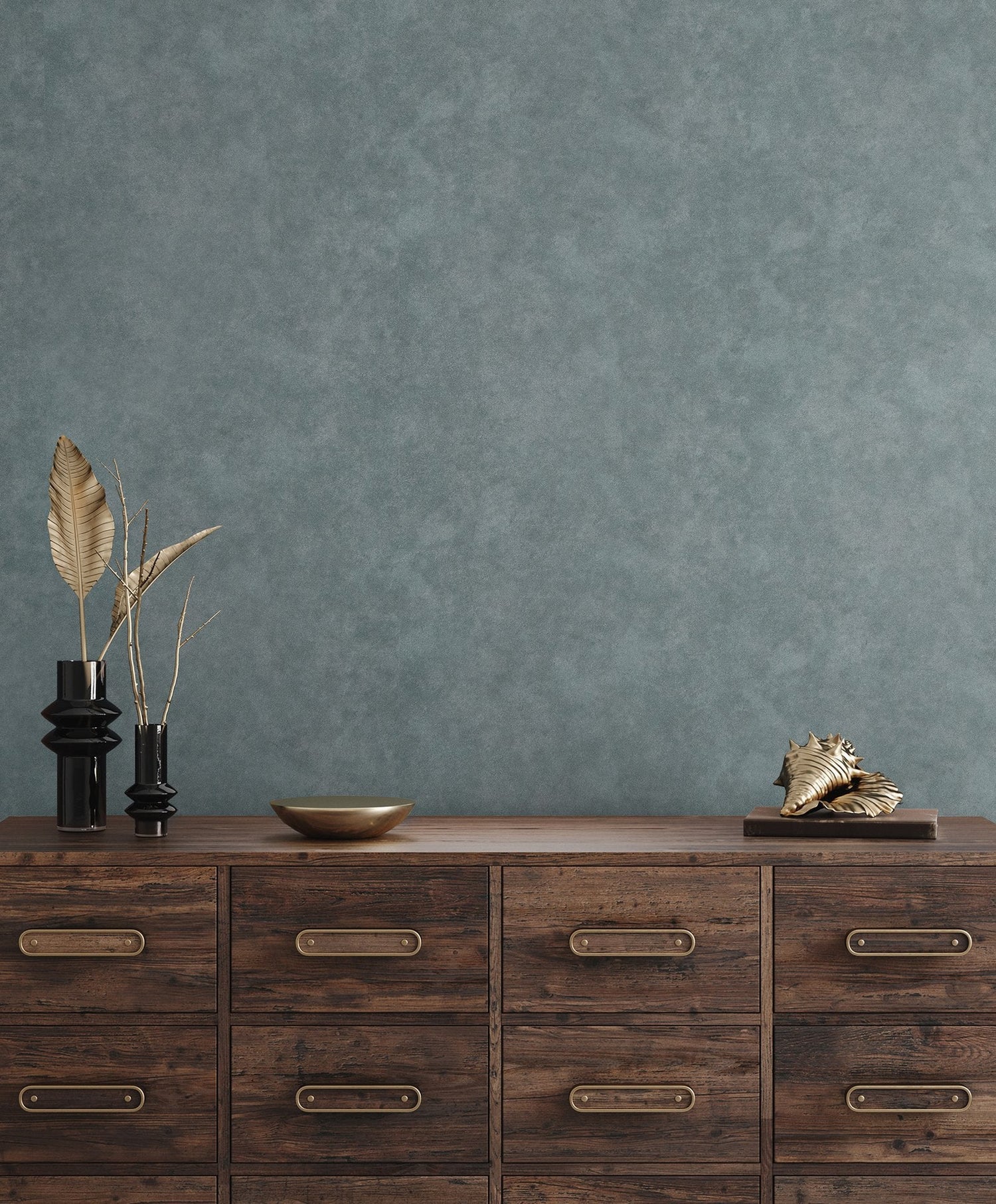 Portobello wallpaper in blue color - pattern number GH30041-23 - by Galerie in the Urban Classics collection