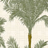 Copacabana wallpaper in palm color - pattern number 3060 - by Schumacher in the Borastapeter collection