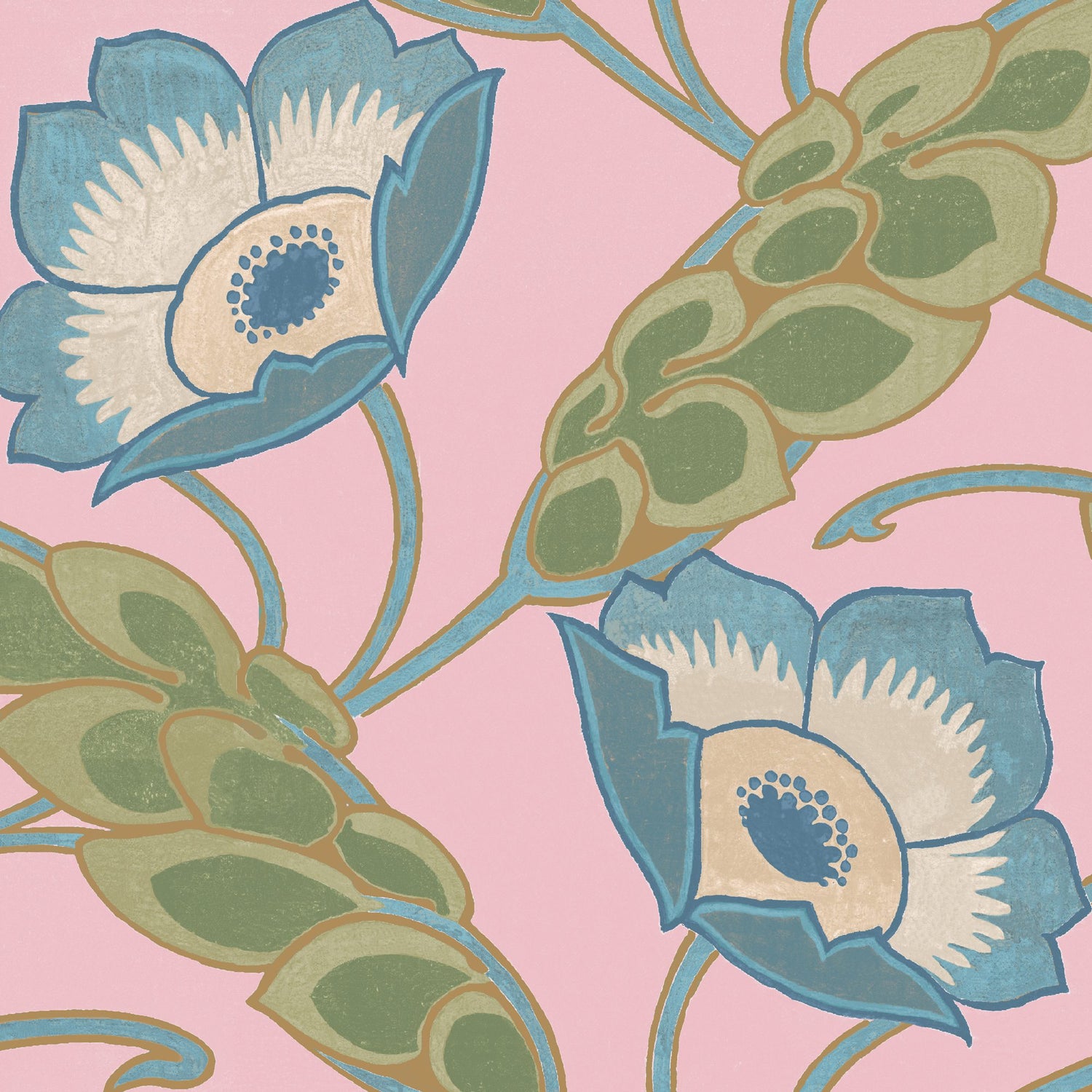 3103 Wallpaper in 43 color - pattern number 310343WS151 - by JF Fabrics in the Vivid collection