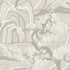 Indigo Garden wallpaper in grey color - pattern number 3134 - by Schumacher in the Borastapeter collection