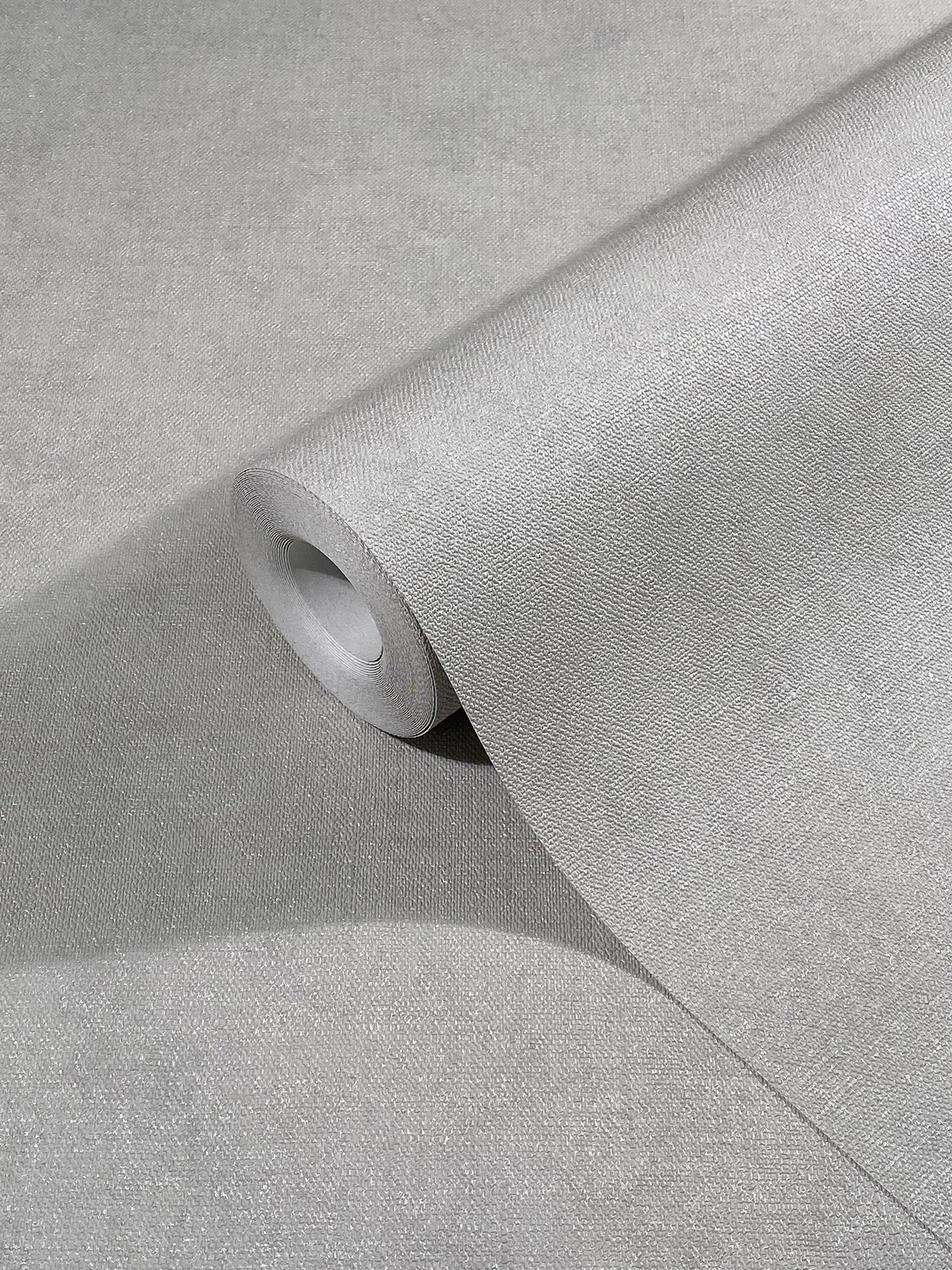 Linen Texture wallpaper in silver grey color - pattern number 32401 - by Galerie in the The New Textures collection
