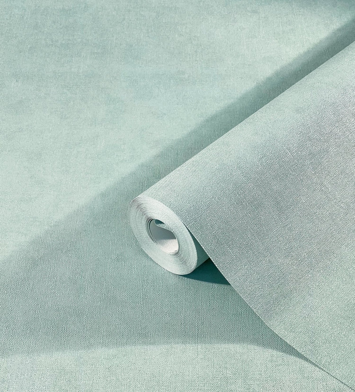 Linen Texture wallpaper in green color - pattern number 32414 - by Galerie in the The New Textures collection
