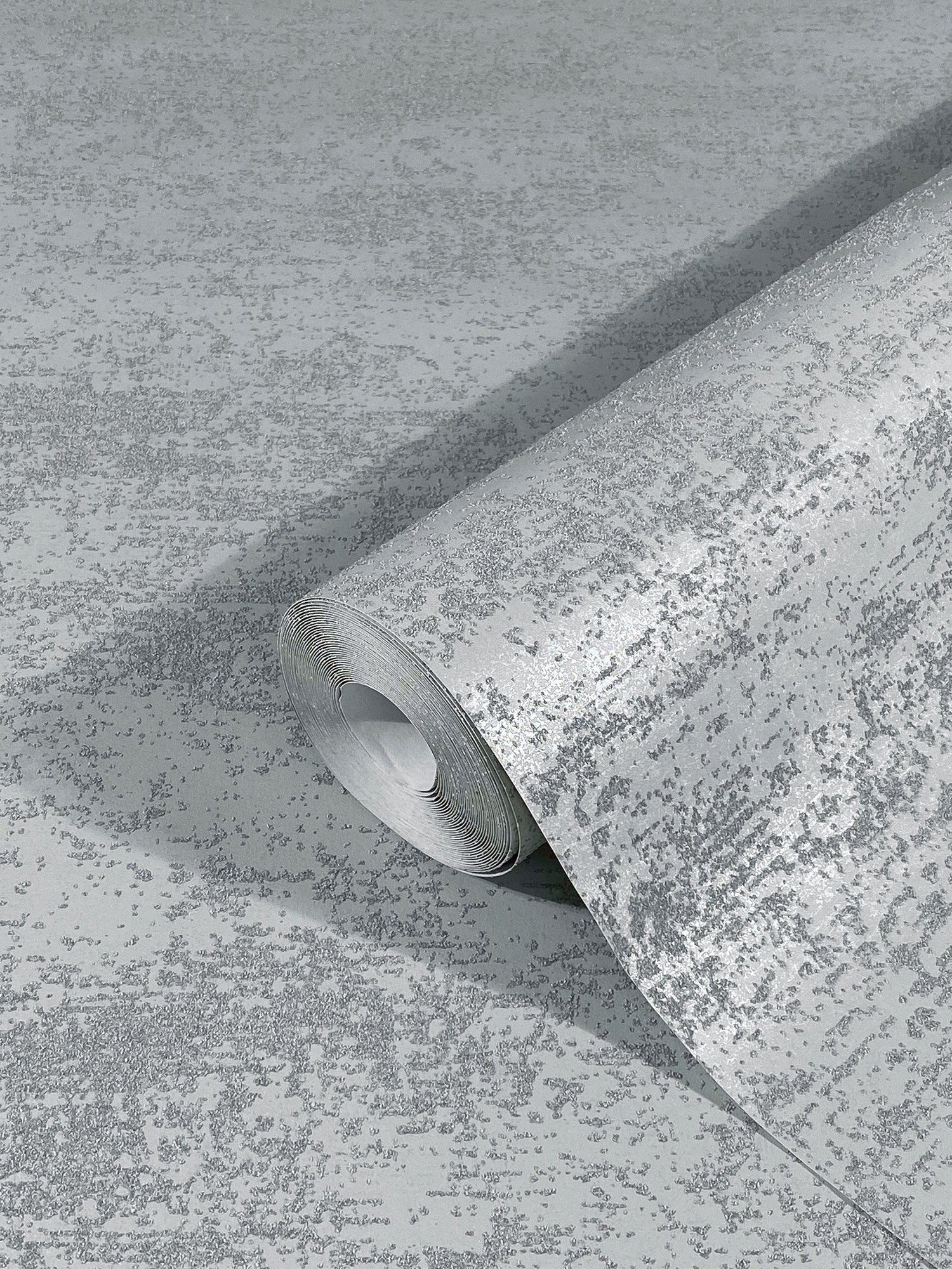 Sand Texture wallpaper in silver grey color - pattern number NT32508 - by Galerie in the The New Textures collection