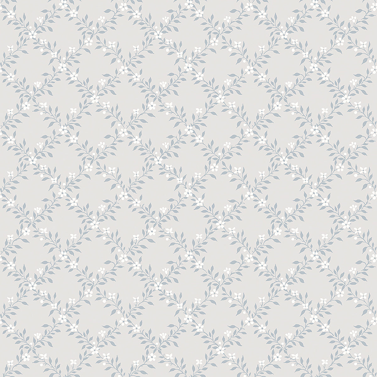 Sommarsloja wallpaper in blue color - pattern number 3269 - by Schumacher in the Borastapeter collection