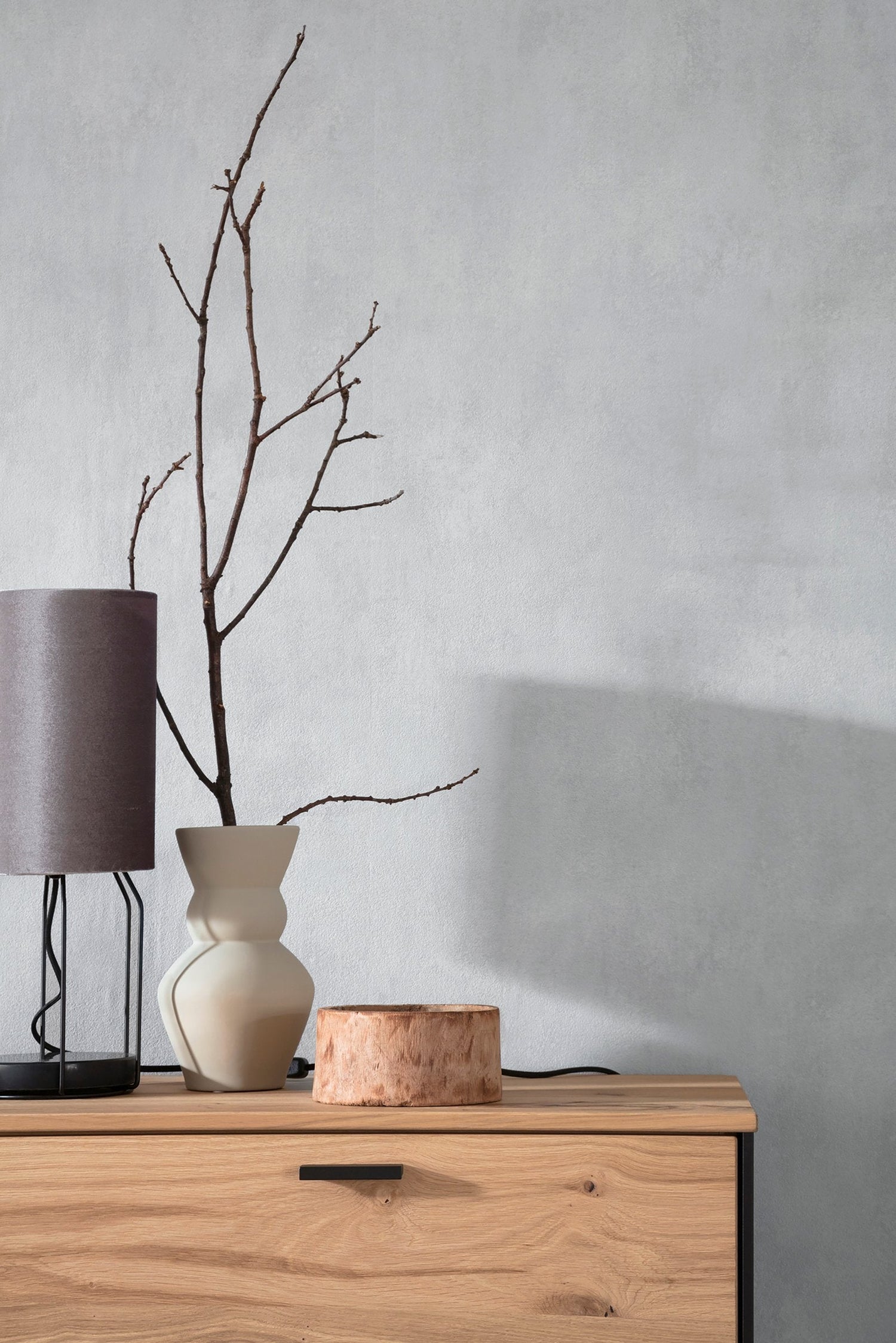 Plain Texture wallpaper in silver grey color - pattern number NT32715 - by Galerie in the The New Textures collection