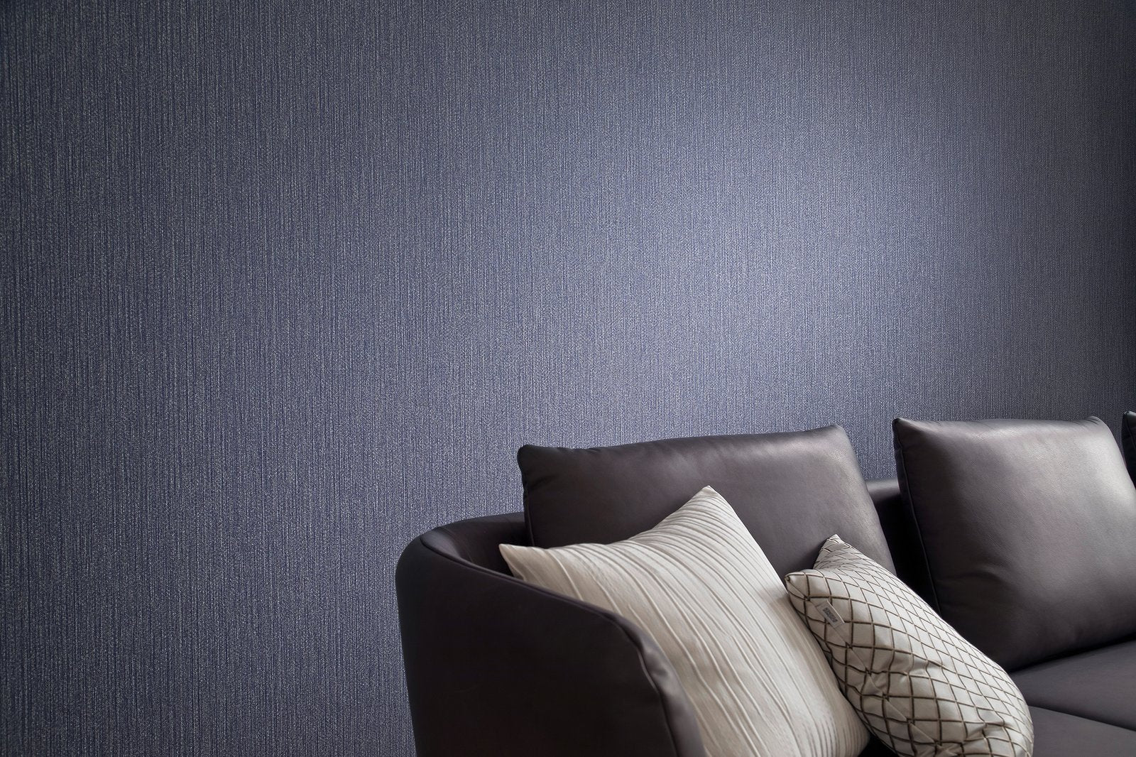Vertical Weave wallpaper in blue color - pattern number NT32741 - by Galerie in the The New Textures collection