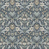Blomsterfrojd wallpaper in indigo color - pattern number 3292 - by Schumacher in the Borastapeter collection