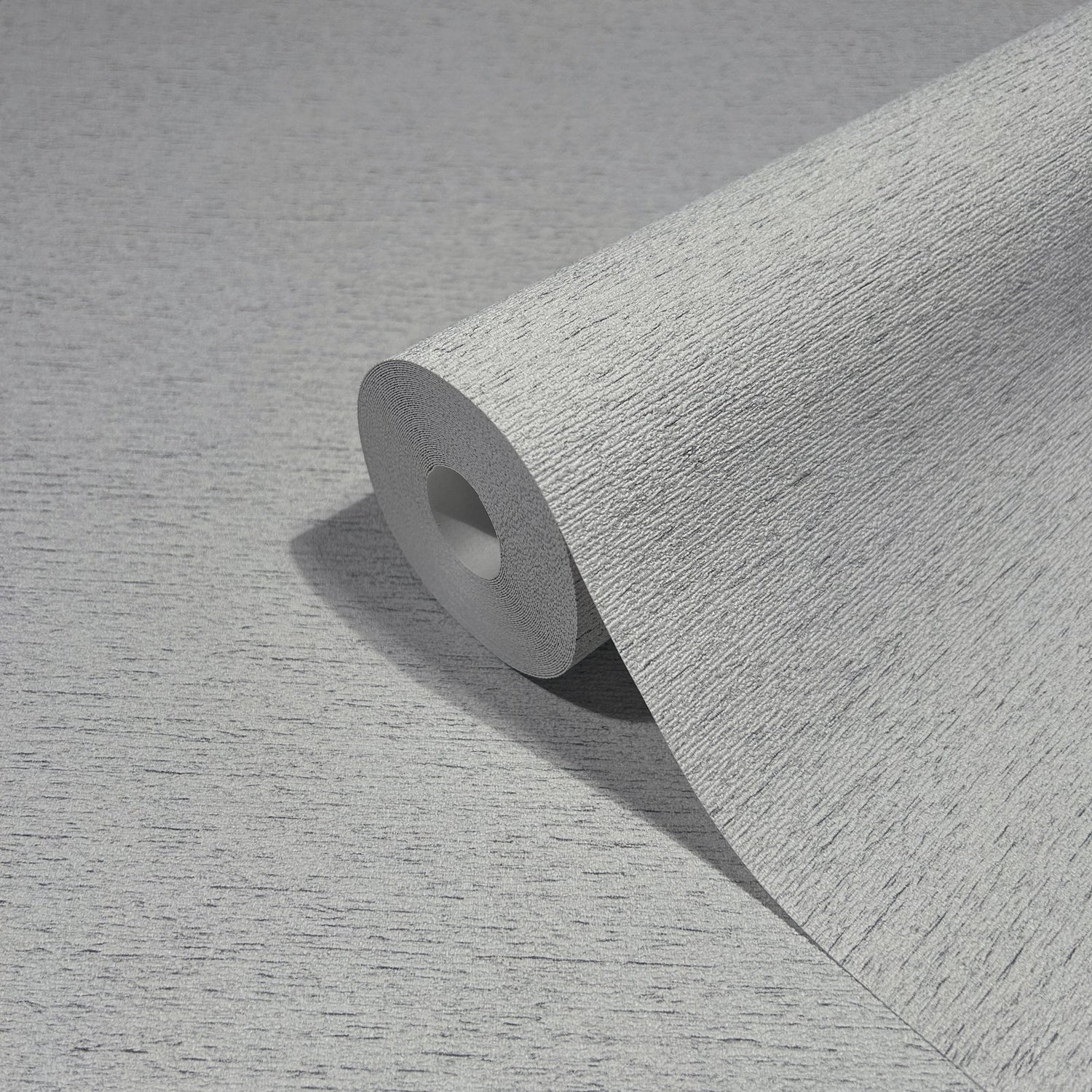 Structure wallpaper in silver grey color - pattern number 33370 - by Galerie in the The Woods and Wicker collection