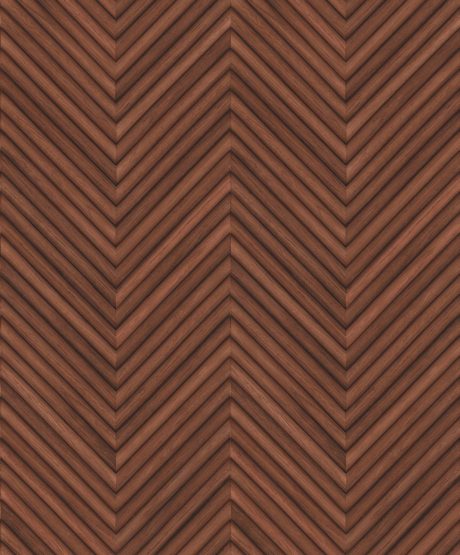 Wood optics wallpaper in red color - pattern number 33379 - by Galerie in the The Woods and Wicker collection