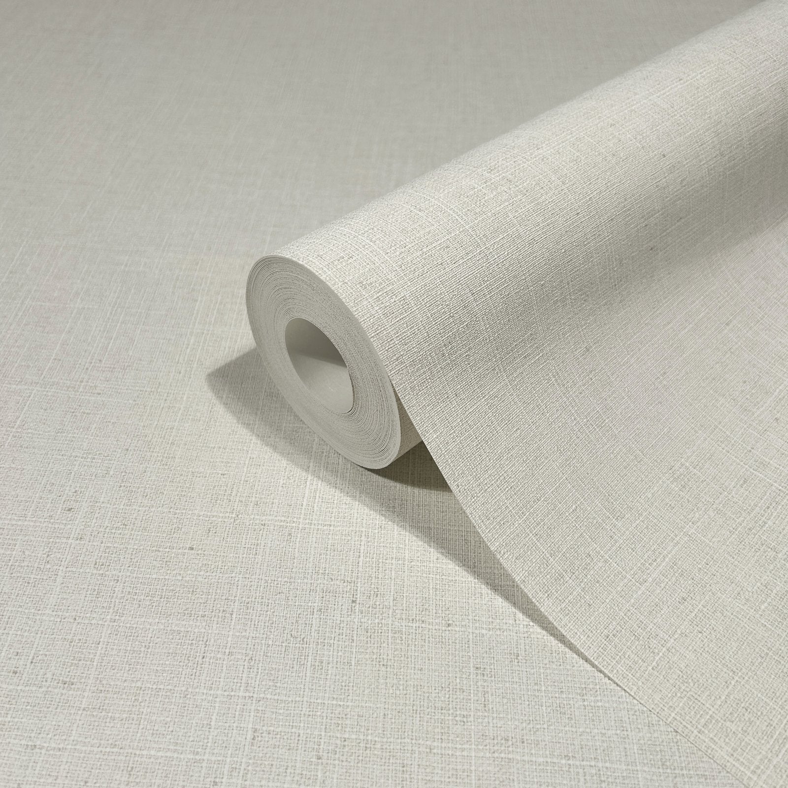 Uni wallpaper in white color - pattern number 33389 - by Galerie in the The Woods and Wicker collection
