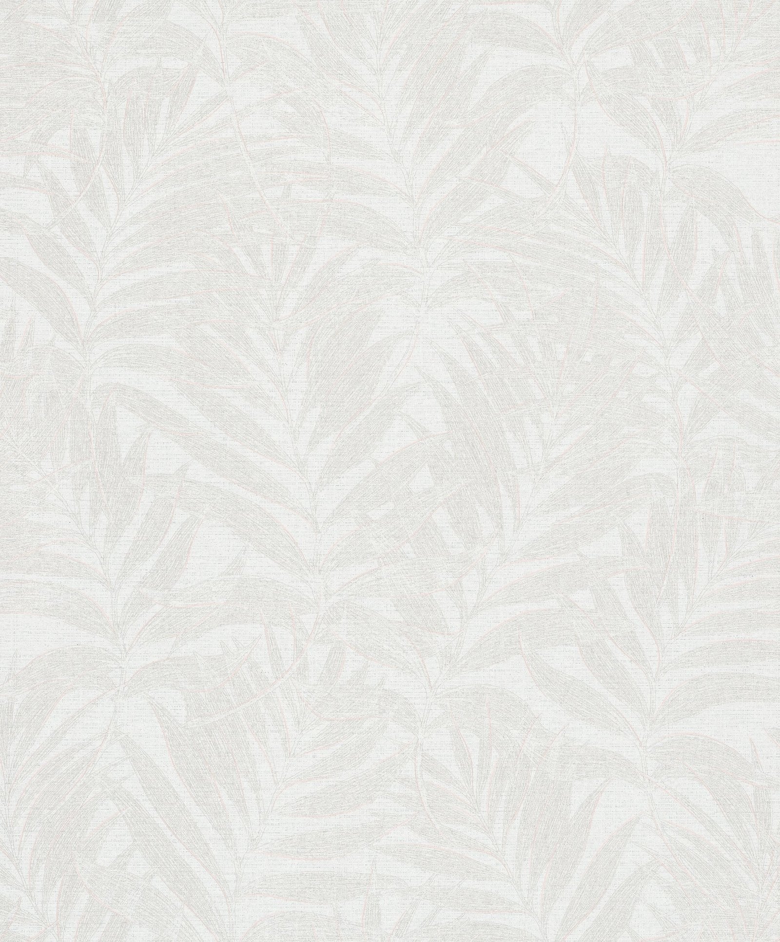 Botanical wallpaper in white color - pattern number 34002 - by Galerie in the Hotel collection