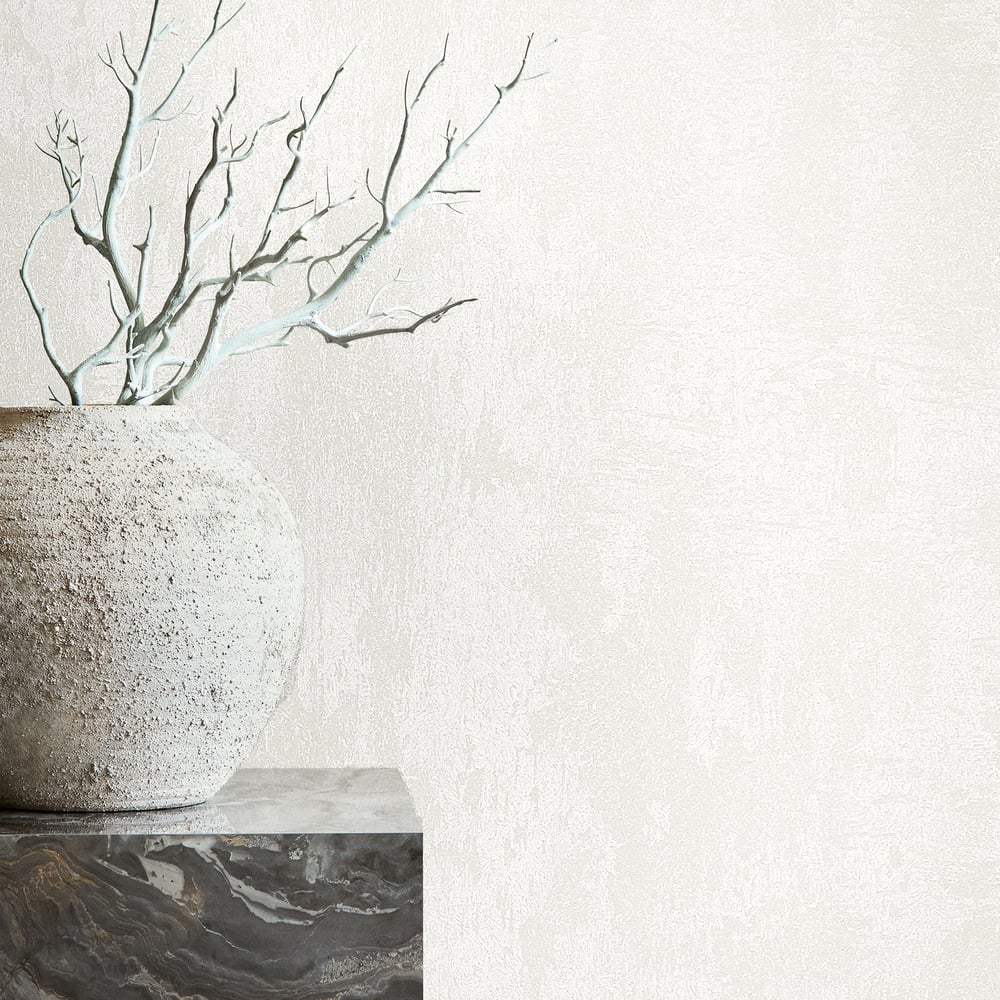 Structure Wallpaper in pearl color - pattern number 34272 - by Galerie in the City Romance collection