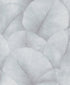 Palm Leaf wallpaper in silver grey color - pattern number 34512 - by Galerie in the Kumano collection