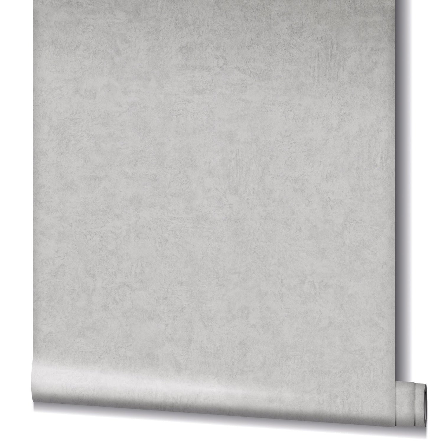 Plaster wallpaper in silver grey color - pattern number 34518 - by Galerie in the Kumano collection