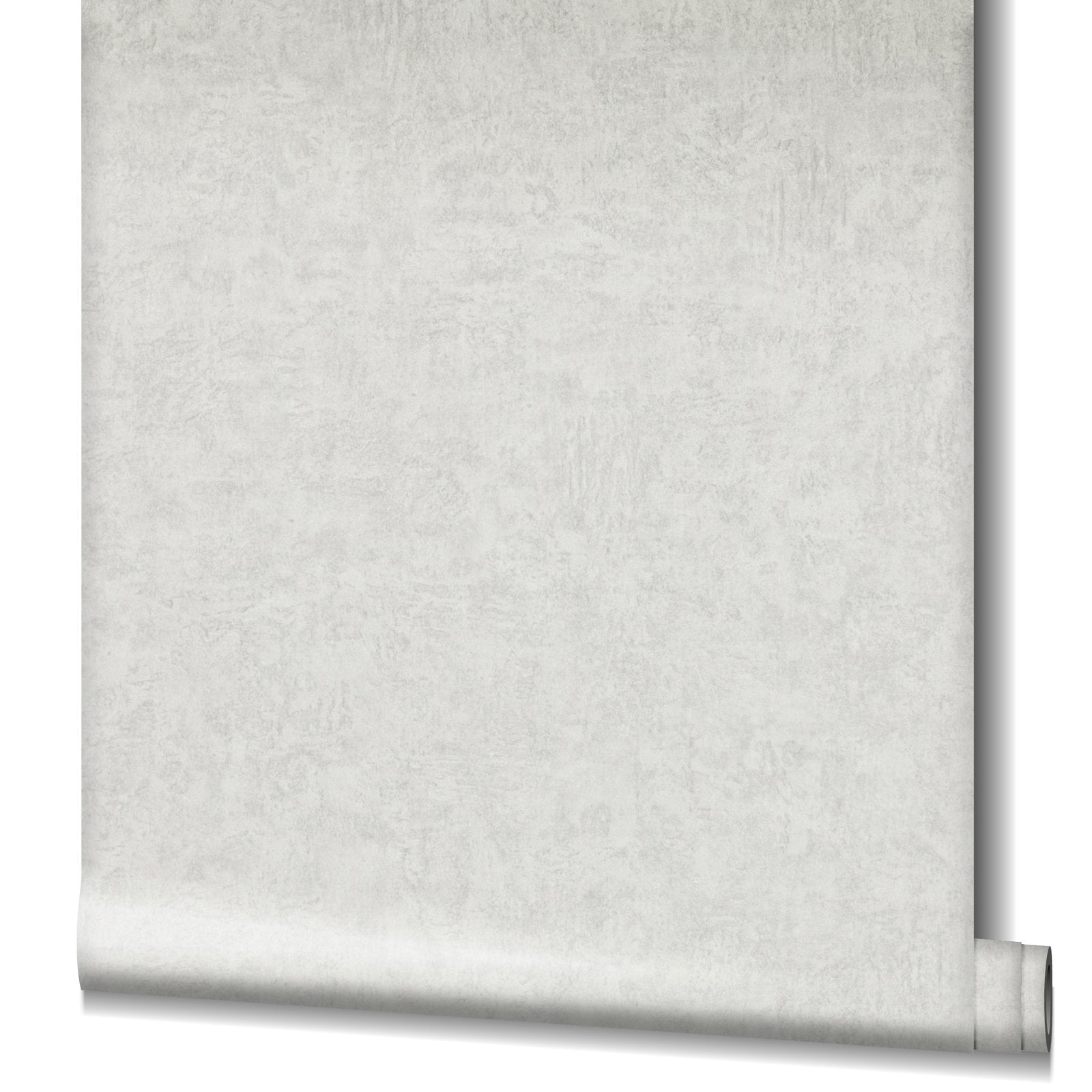 Plaster wallpaper in silver grey color - pattern number 34519 - by Galerie in the Kumano collection