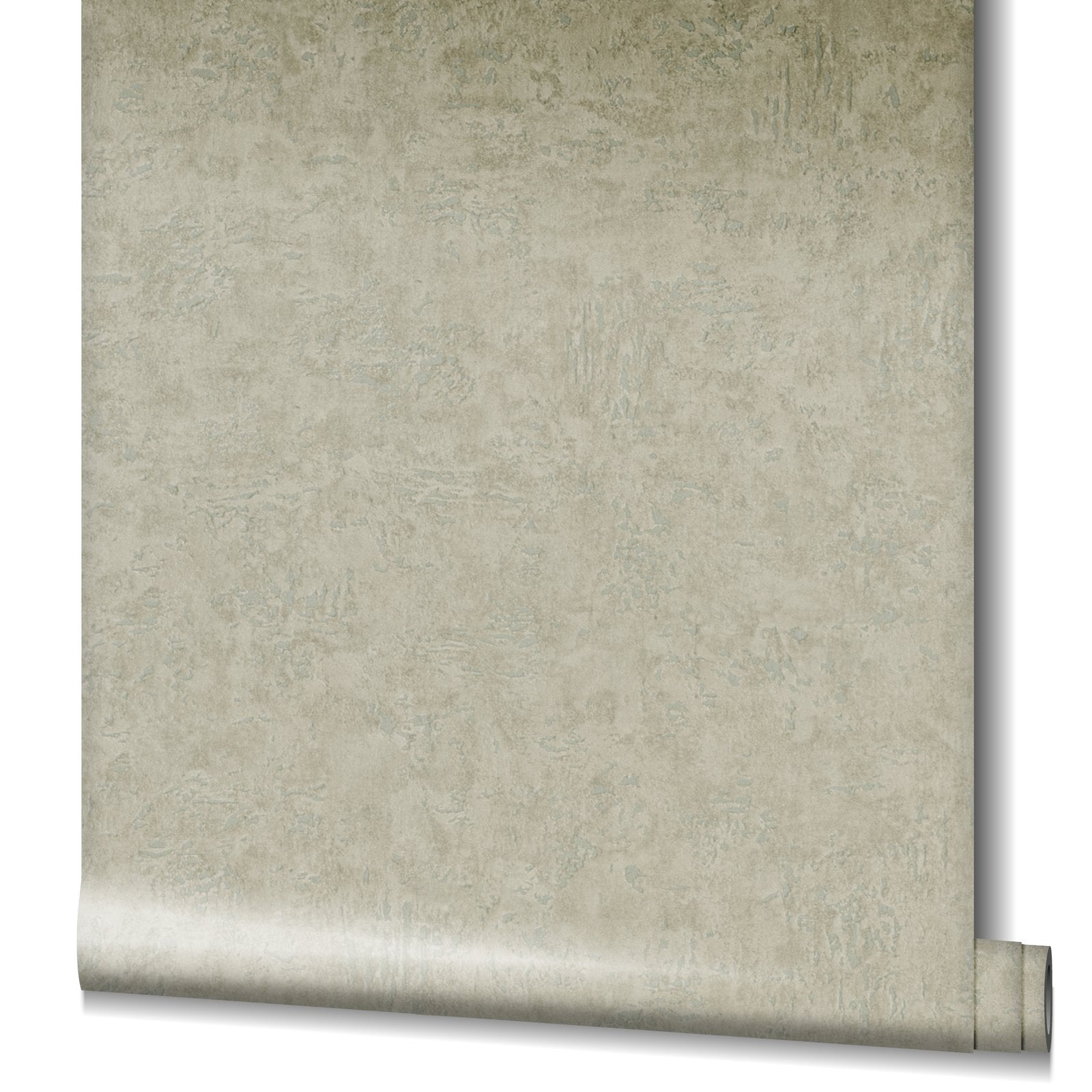 Plaster wallpaper in bronze brown color - pattern number 34522 - by Galerie in the Kumano collection