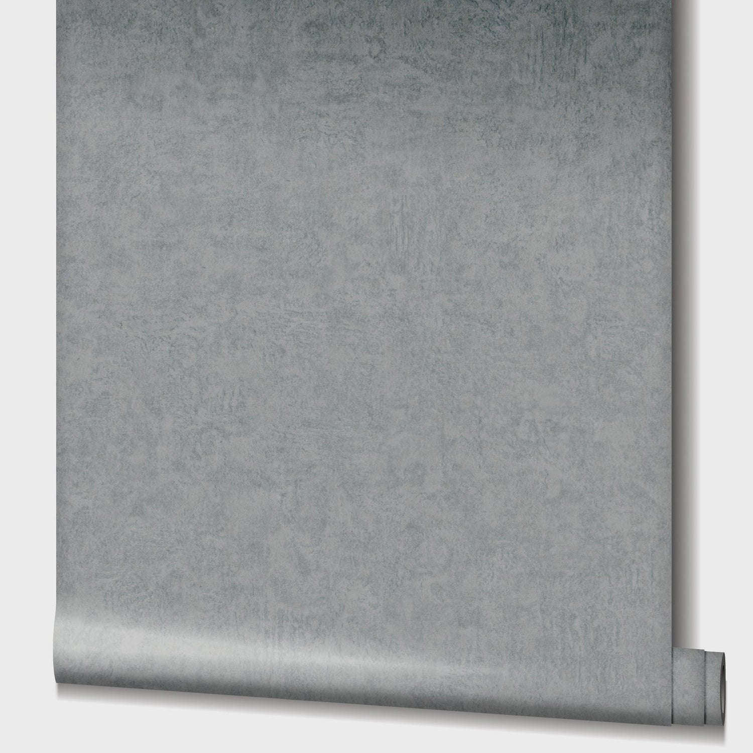 Plaster wallpaper in silver grey color - pattern number 34523 - by Galerie in the Kumano collection