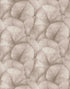 Repeatable Palm Leaf Mural mural in beige color - pattern number 34599 - by Galerie in the Kumano collection