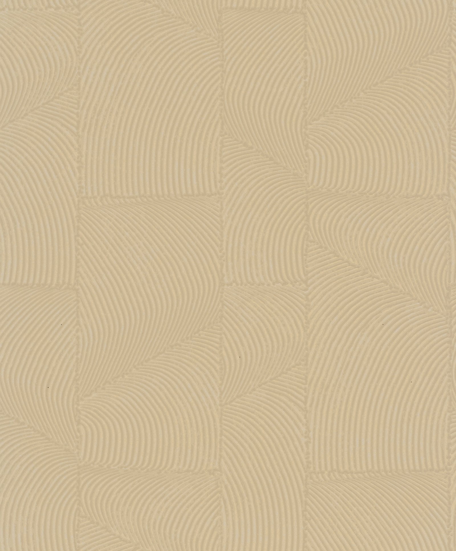 Graphic wallpaper in beige color - pattern number TR34644 - by Galerie in the Terra collection