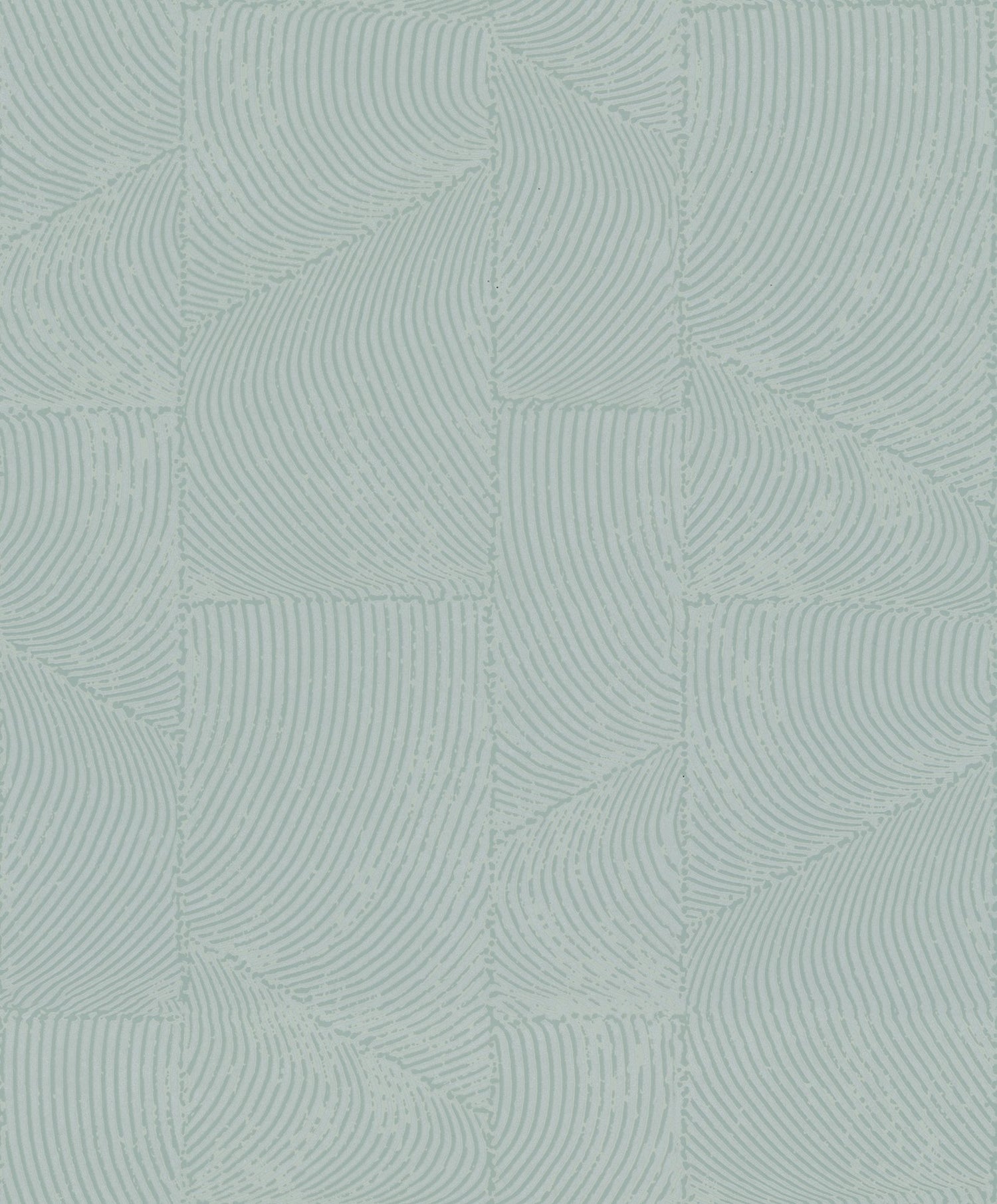 Graphic wallpaper in green color - pattern number TR34645 - by Galerie in the Terra collection