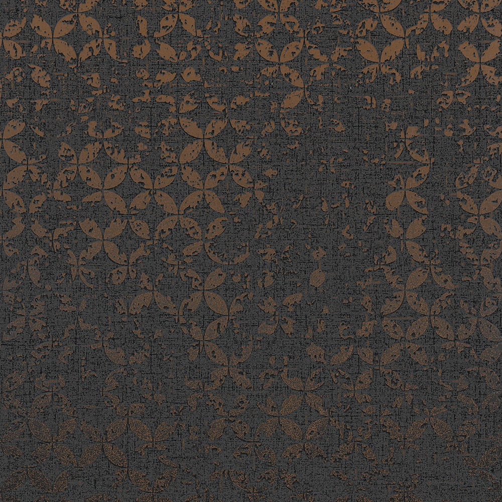Graphics Wallpaper in anthracite color - pattern number 35119 - by Galerie in the City Romance collection