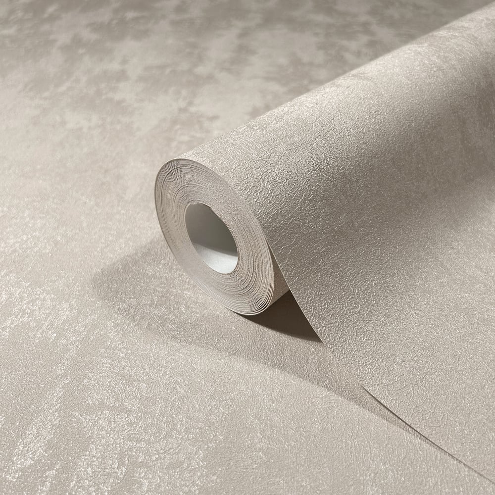 Uni Wallpaper in beige color - pattern number 35128 - by Galerie in the City Romance collection