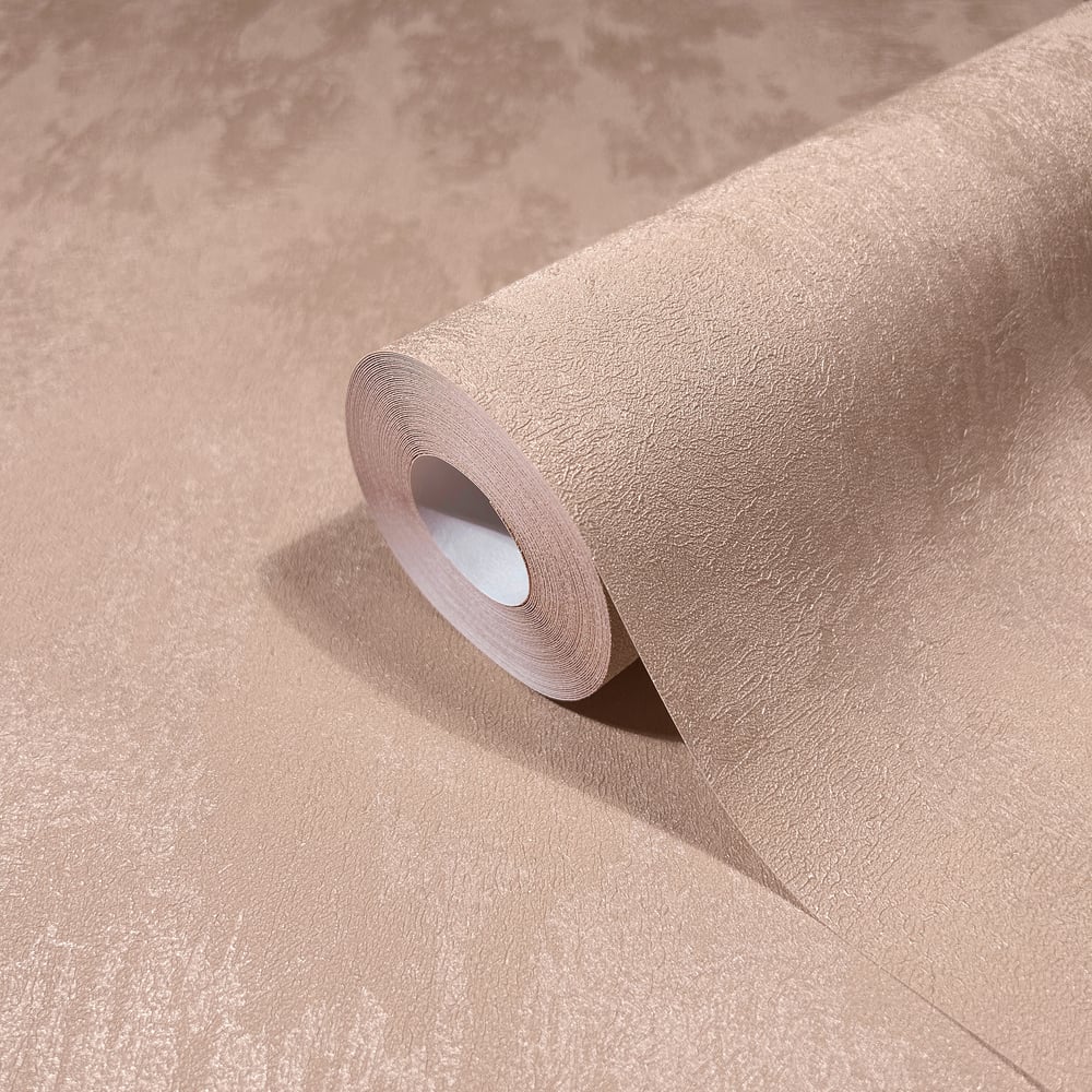 Uni Wallpaper in orange color - pattern number 35129 - by Galerie in the City Romance collection