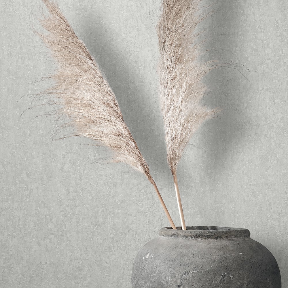 Concrete look Wallpaper in white color - pattern number 35135 - by Galerie in the City Romance collection