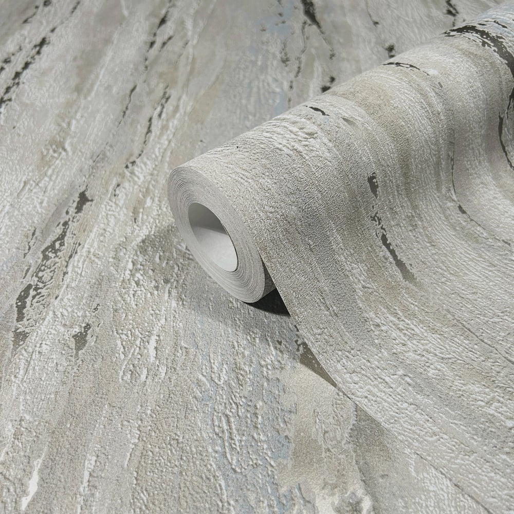 Plaster look Wallpaper in beige color - pattern number 35159 - by Galerie in the City Romance collection