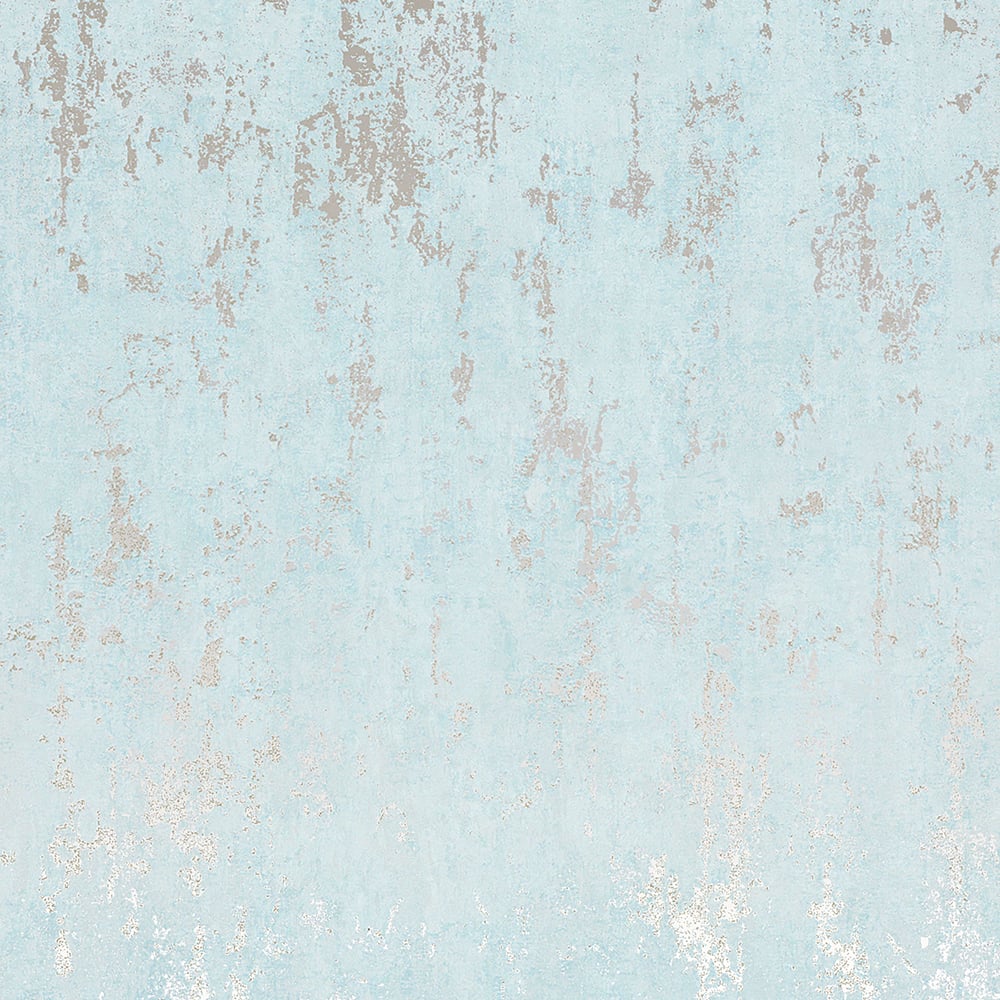 Concrete look Wallpaper in white blue color - pattern number 35162 - by Galerie in the City Romance collection