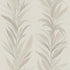 Leaf Flourish wallpaper in beige grey color - pattern number 35901 - by Galerie in the Ornamenta collection
