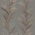 Leaf Flourish wallpaper in grey bronze color - pattern number 35908 - by Galerie in the Ornamenta collection