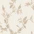 Thin Leaf wallpaper in beige rose gold color - pattern number 35910 - by Galerie in the Ornamenta collection