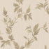 Thin Leaf wallpaper in beige brown color - pattern number 35914 - by Galerie in the Ornamenta collection