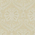 Traditional Damask wallpaper in cream color - pattern number 35932 - by Galerie in the Ornamenta collection