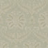 Traditional Damask wallpaper in green color - pattern number 35935 - by Galerie in the Ornamenta collection