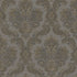 Floral Damask wallpaper in beige grey color - pattern number 35949 - by Galerie in the Ornamenta collection