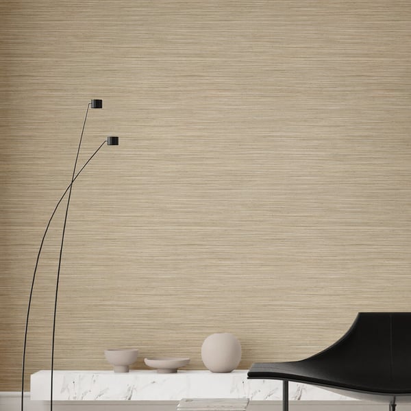 Shantug Classe wallpaper in orange color - pattern number 35974 - by Galerie in the Italian Textures 4 collection