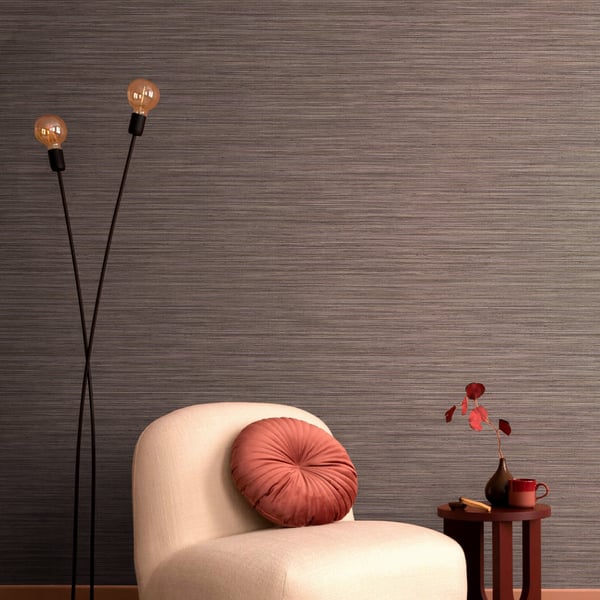 Shantug Classe wallpaper in bordeaux color - pattern number 35978 - by Galerie in the Italian Textures 4 collection