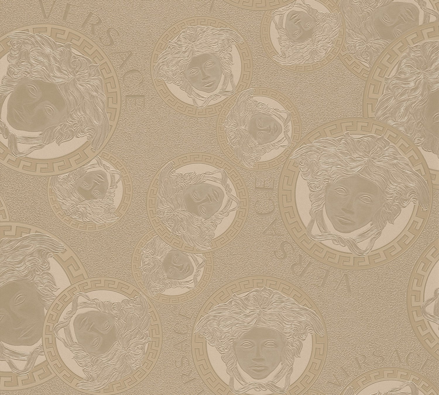 Gilded Age wallpaper in blush color - pattern number 384612X - by Seabrook in the Versace Volume 5 collection