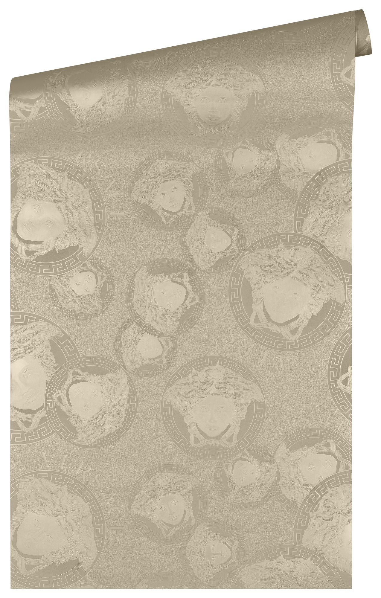 Gilded Age wallpaper in foil color - pattern number 384613X - by Seabrook in the Versace Volume 5 collection
