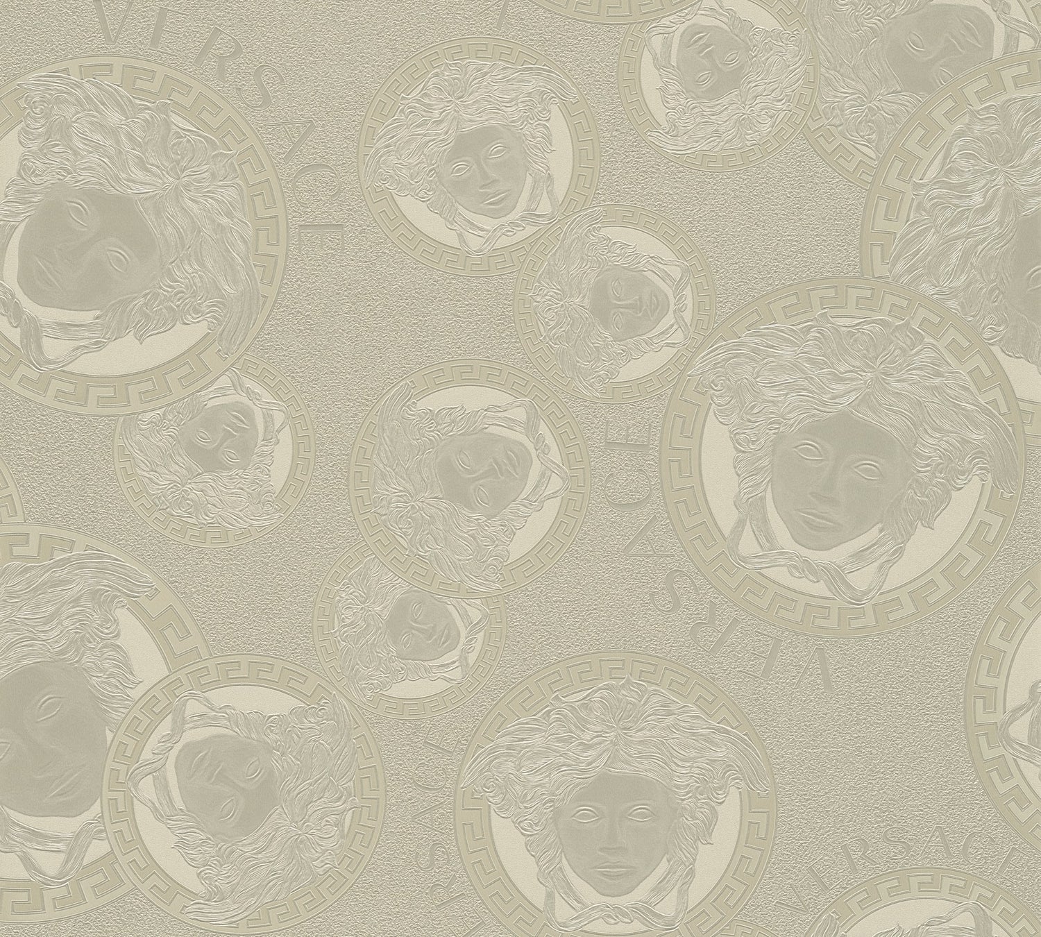 Gilded Age wallpaper in foil color - pattern number 384613X - by Seabrook in the Versace Volume 5 collection
