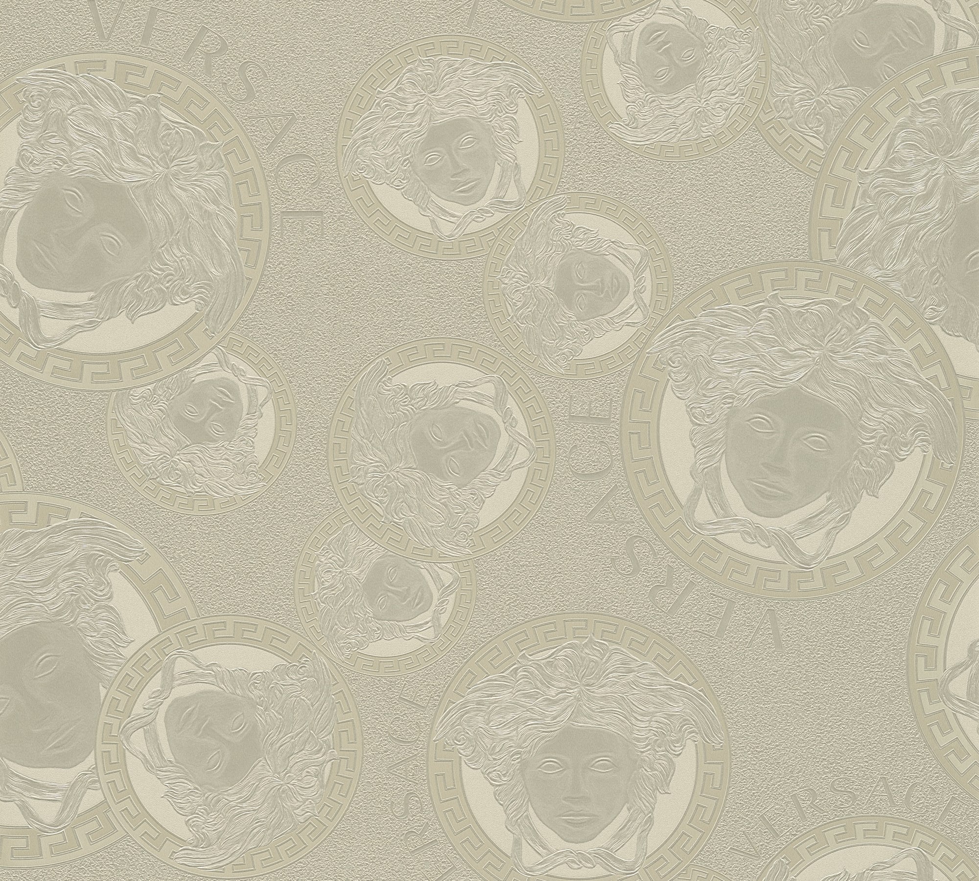 Gilded Age wallpaper in foil color - pattern number 384613X - by Seabrook in the Versace Volume 5 collection