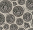 Monarch wallpaper in greyscale color - pattern number 386112X - by Seabrook in the Versace Volume 5 collection
