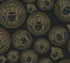 Monarch wallpaper in onyx color - pattern number 386117X - by Seabrook in the Versace Volume 5 collection