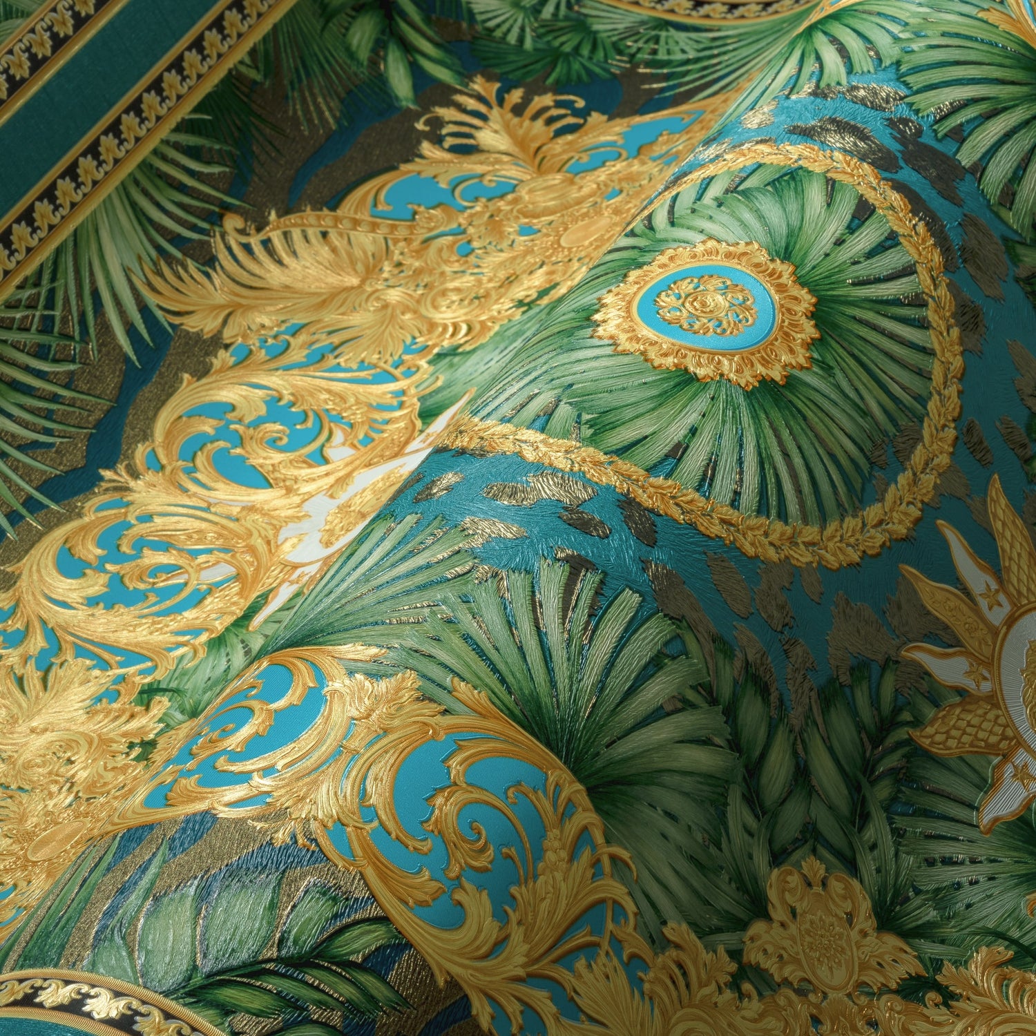 Mirage wallpaper in brilliance color - pattern number 387032X - by Seabrook in the Versace Volume 5 collection